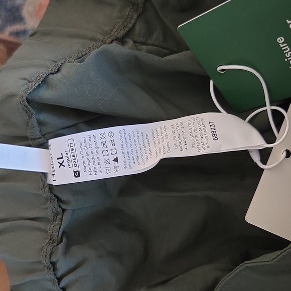 Halara Green Wide Leg Cargo Pant NWT XL - Picture 10 of 10